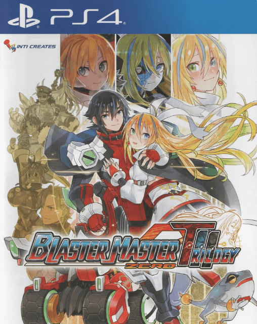 Blaster Master Zero Trilogy: MetaFight Chronicle box art for Playstation 4